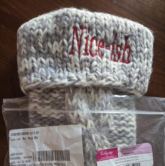 Thirty-One Knit Stocking - Picture 2 of 3